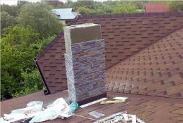 Do-it-yourself chimney insulation