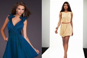 Klänningar i grekisk stil: en översikt över aktuella modeller