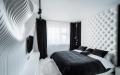 ستائر بيضاء في الداخل - نصائح للتصميم (65 صورة) غرفة معيشة من التول باللونين الأبيض والأسود