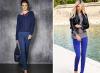 How to wear fashionable blue pants