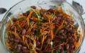 Salad with canned beans: recipes