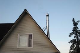 Dūmtraukio skaičiavimas: matmenys, aukštis virš stogo